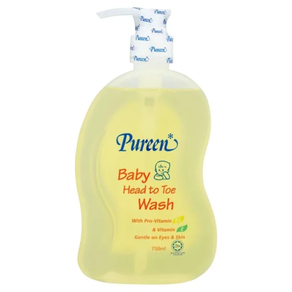 7558bdbc5da28b70e546da613e6bda32.webp Pureen Baby Head To Toe Wash (1000ml)