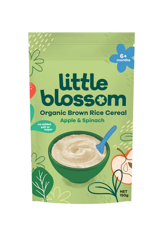 AppleSpinach_Cereal_FOP_532x745 Organic Brown Rice Cereal | Apple & Spinach